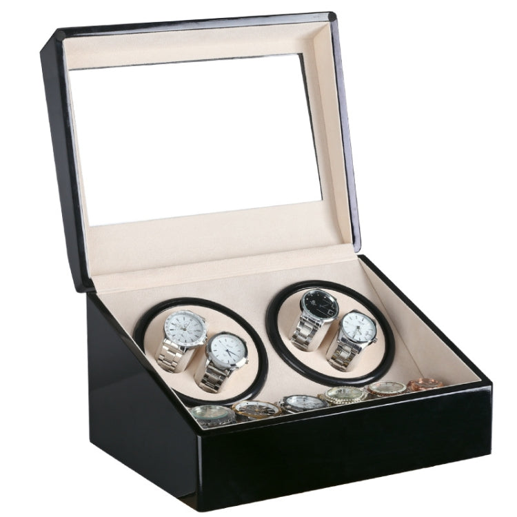 Watch Shaker 4+6 Digits Mechanical Watch Automatic Winding Watch Box Watch Shaker ,US Plug(Black) - free shipping - PMC TechLife - Order now!