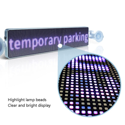 Smart Car Voice Interactive Rear Window LED Display Emotive Screen(Bluetooth Version) - Car Monitor by PMC Jewellery | Online Shopping South Africa | PMC Jewellery | Buy Now Pay Later Mobicred