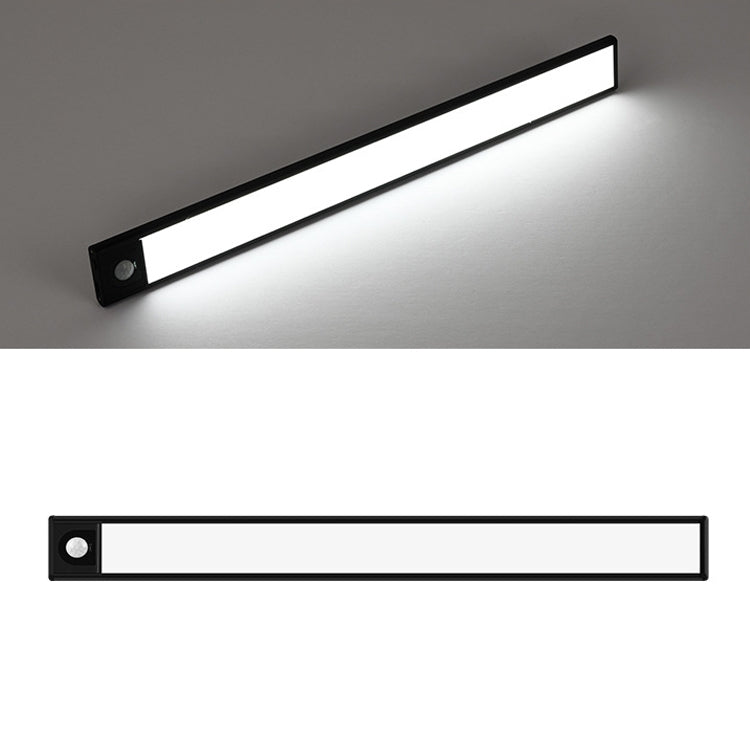 Intelligent Automatic Human Body Induction Wireless LED Lamp 60cm(Black + White Light) - Sensor LED Lights by PMc TechLife | Online Shopping South Africa | PMc TechLife | Buy Now Pay Later Mobicred