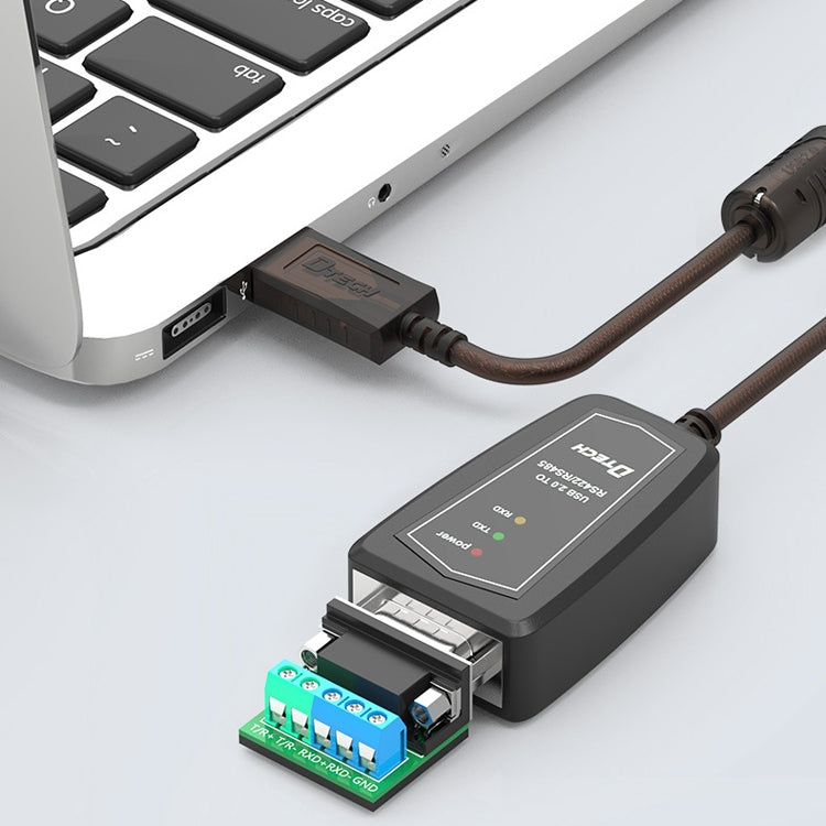 DTECH DT-5019 USB to RS485 / RS422 Conversion Cable, FT232 Chip, Length: 1.5m - RS485 / RS232 Series by DTECH | Online Shopping South Africa | PMC Jewellery