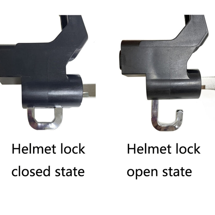 3 Sets Motorcycle Helmet Fixed Lock Hook(Black) - Helmets by PMC Jewellery | Online Shopping South Africa | PMC Jewellery | Buy Now Pay Later Mobicred