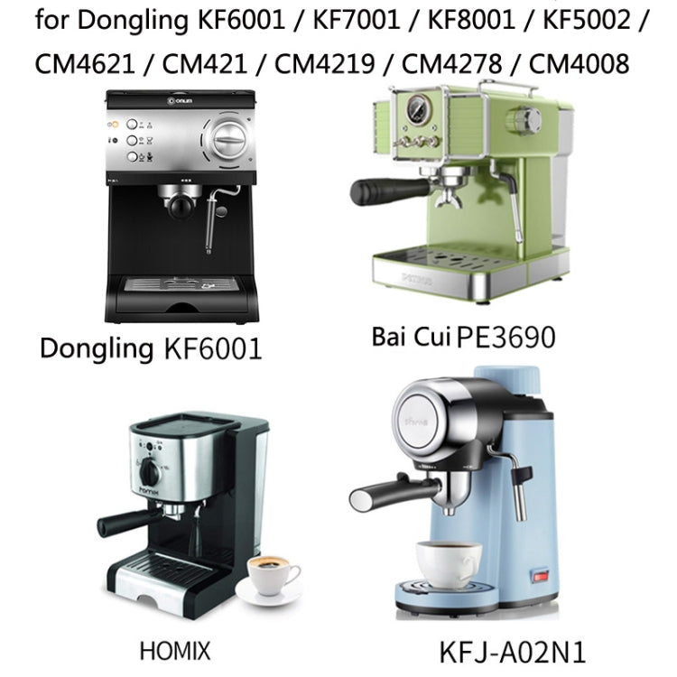 DL-1 Zinc Alloy Coffee Maker Bottomless Handle For Dongling, Style: Red Gem - free shipping - PMC TechLife - Order now!