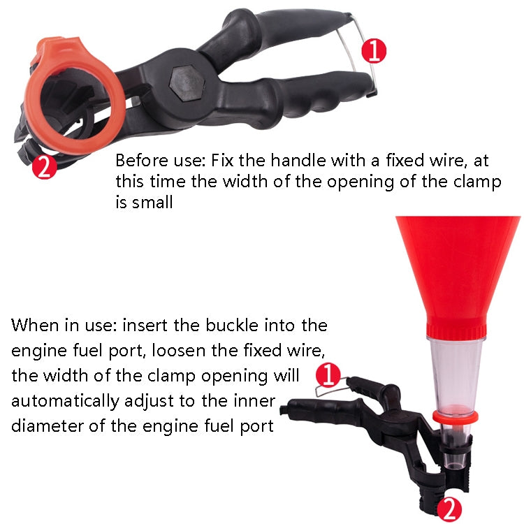 Car Plus Oil Funnel Tool Oil Filling Machine, Specification: A Version - Engine Repair Tools by PMC Jewellery | Online Shopping South Africa | PMC Jewellery | Buy Now Pay Later Mobicred