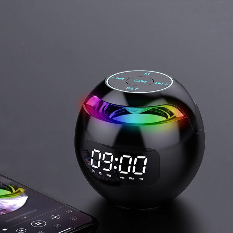 ZXL-G90 Portable Colorful Ball Bluetooth Speaker, Style: Sensor Version (Black) - Desktop Speaker by PMC Jewellery | Online Shopping South Africa | PMC Jewellery