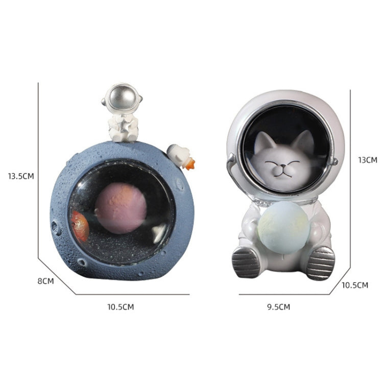 W1153 Resin Planet Night Light Home Decorations, Style: Silver Star - Night Lights by PMC TechLife | Online Shopping South Africa | PMC TechLife | Buy Now Pay Later Mobicred
