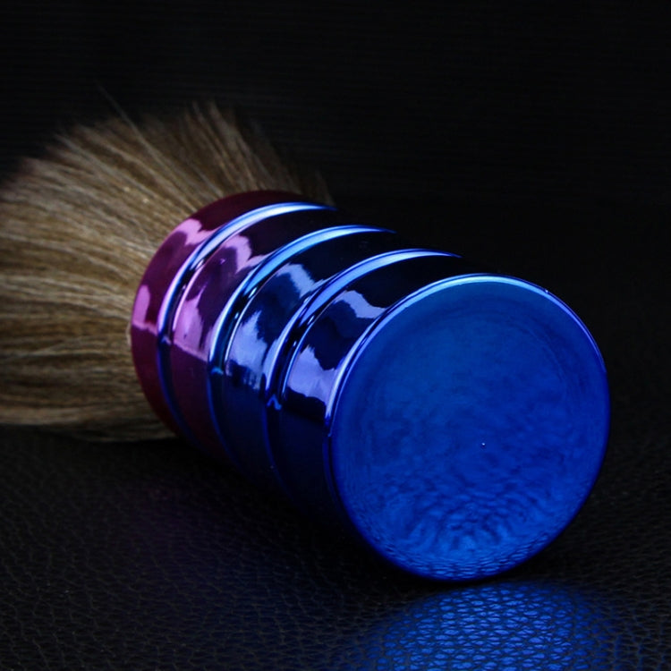 Electroplating Broken Hair Brush Haircut Neck Cleaning Brush(Four-section Gradient Purple) - free shipping - PMC TechLife - Order now!
