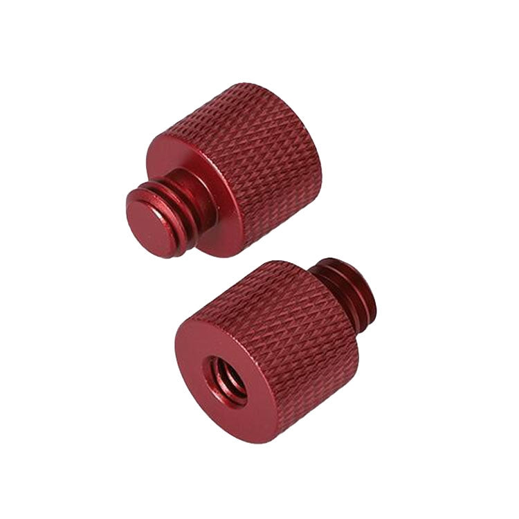 10 PCS Screw Adapter 1/4 Female to 3/8 Male Screw (Red) - free shipping - PMC TechLife - Order now!