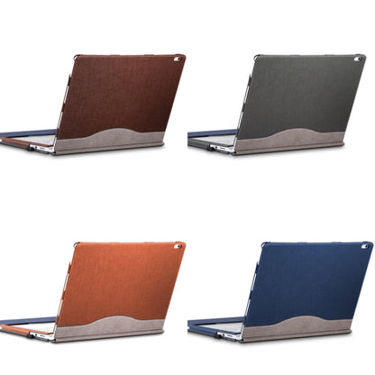 PU Leather Laptop Protective Sleeve For Microsoft Surface Book 1 13.5 inches(Deep Blue) - Other by PMC Jewellery | Online Shopping South Africa | PMC Jewellery | Buy Now Pay Later Mobicred