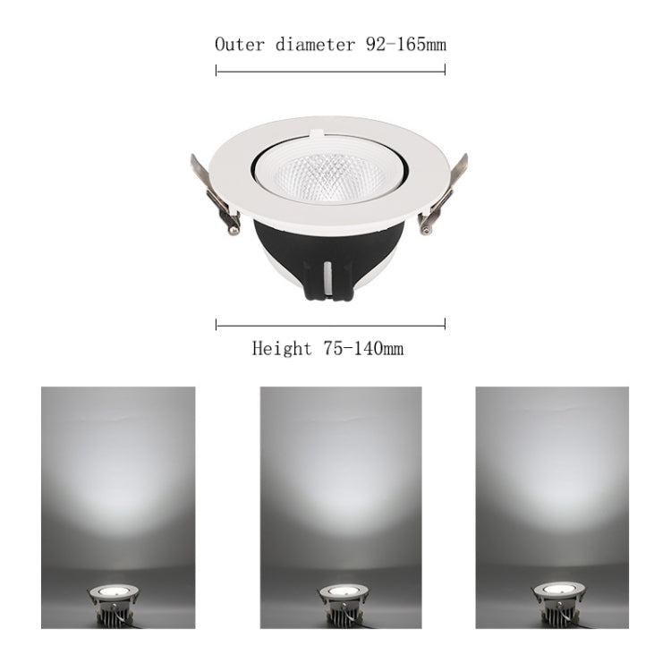 35w Cutout 150mm LED Full Spectrum Plant Growth Light - free shipping - PMc TechLife - Order now!