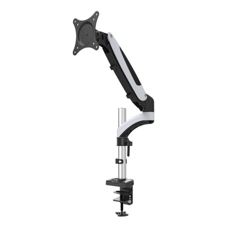 Gibbon Mounts Desktop Lifting Rotating Computer Monitor Stand, Specification Table Clip White GM112C - Laptop Stand by Gibbon Mounts | Online Shopping South Africa | PMC Jewellery | Buy Now Pay Later Mobicred