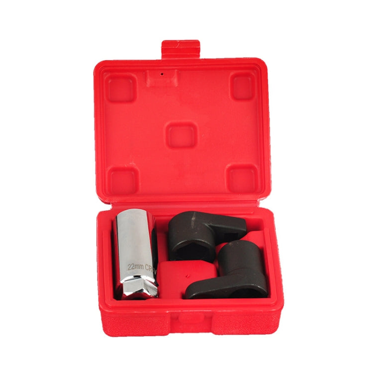 3 In 1 Manganese Steel Chrome-Plated Small Mouth Oxygen-Containing Sensor Disassemble Sleeve - Hand Tool Sets by PMC Jewellery | Online Shopping South Africa | PMC Jewellery | Buy Now Pay Later Mobicred