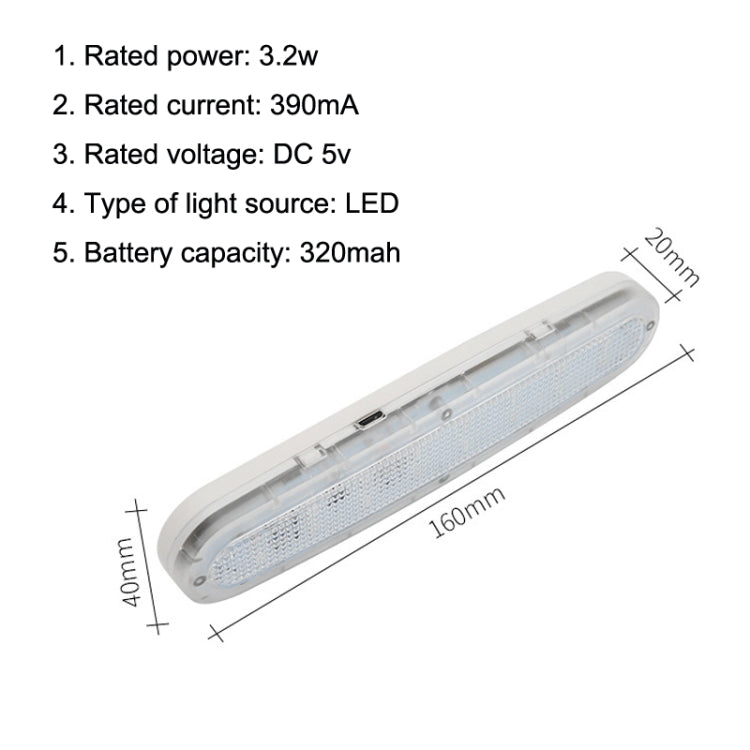 Y-977 Car Reading LED Trunk Light(Pure White) - Dome Lights by PMC Jewellery | Online Shopping South Africa | PMC Jewellery | Buy Now Pay Later Mobicred