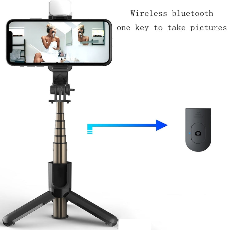 CYKE L11S Bluetooth Selfie Stick Beauty Fill Light Live Tripod(L11S Selfie Stick) - Selfie Sticks by CYKE | Online Shopping South Africa | PMC Jewellery | Buy Now Pay Later Mobicred