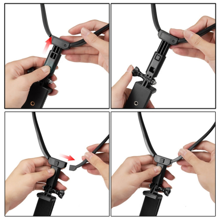 Action Camera Neck-hanging Bracket(Black) - Holder by PMC Jewellery | Online Shopping South Africa | PMC Jewellery | Buy Now Pay Later Mobicred