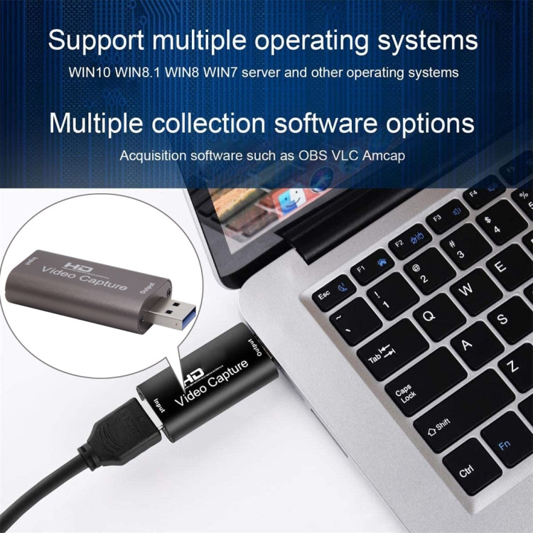 CJK013 Video Capture Card Live Recording Box Video Capture Adapter - Video Capture Solutions by PMC Jewellery | Online Shopping South Africa | PMC Jewellery | Buy Now Pay Later Mobicred