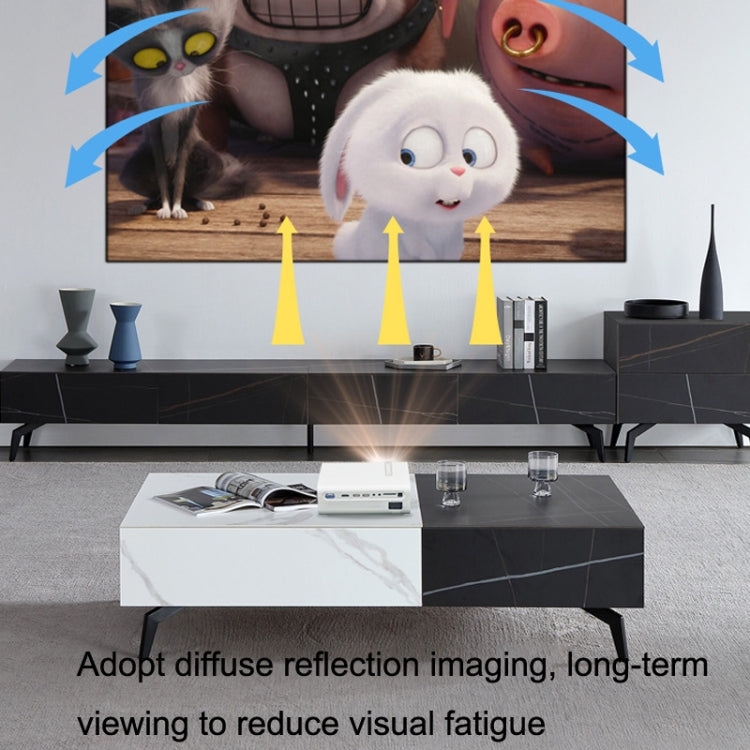 YG530 Home LED Small HD 1080P Projector, Specification: AU Plug(Black) - LED Projector by PMC TechLife | Online Shopping South Africa | PMC TechLife | Buy Now Pay Later Mobicred