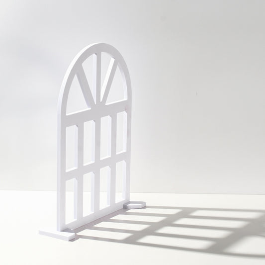 41 x 29cm Background Board Window Pane Light Shadow Plate(Arc Window) - Shadow Props by PMC Jewellery | Online Shopping South Africa | PMC Jewellery | Buy Now Pay Later Mobicred