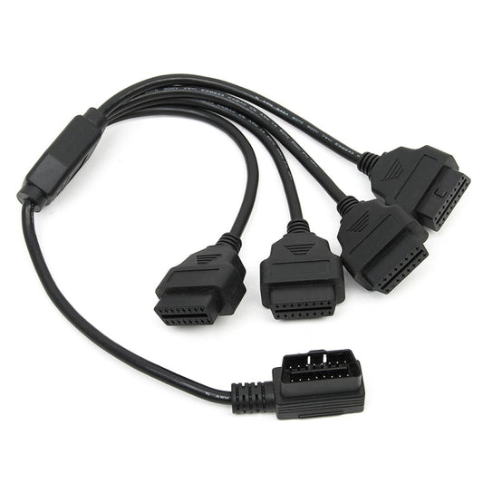 C-MD-4EW 0.5m 16 Pin OBD2 1 for 4 Connection Line - Cables & Connectors by PMC Jewellery | Online Shopping South Africa | PMC Jewellery | Buy Now Pay Later Mobicred