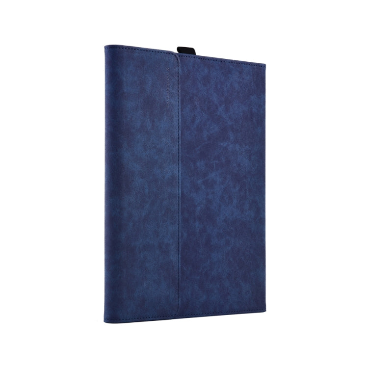 13 inch Leather Tablet Protective Case For Microsoft Surface Pro X, Color: Dark Blue - 13.3 inch by PMC Jewellery | Online Shopping South Africa | PMC Jewellery | Buy Now Pay Later Mobicred