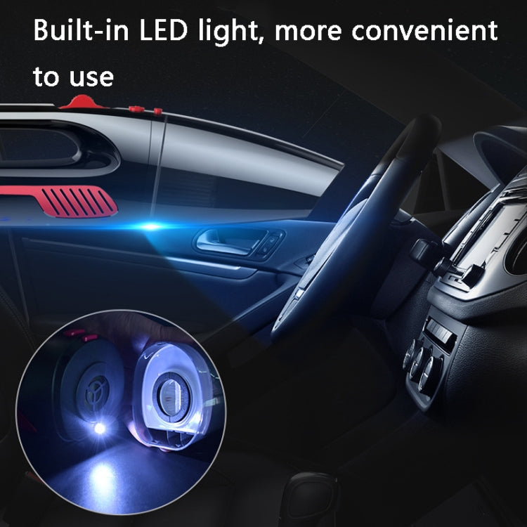CS1016 120W Cordless Dry Wet Car Handheld Vacuum Cleaner With Light(White) - free shipping - PMC TechLife - Order now!