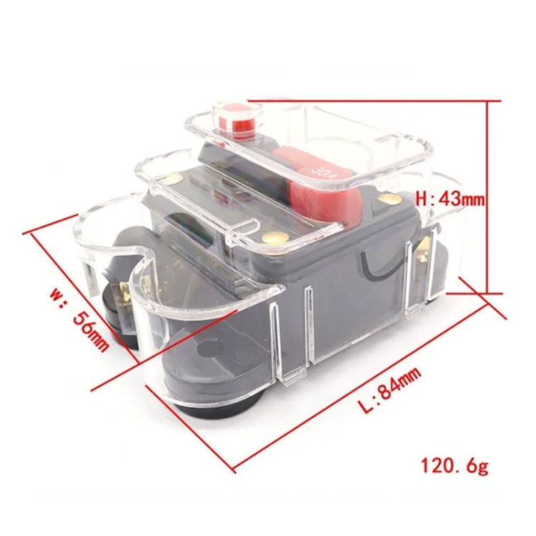 CB2 Car RV Yacht Audio Modification Automatic Circuit Breaker Switch, Specification: 30A - Fuse by PMC Jewellery | Online Shopping South Africa | PMC Jewellery | Buy Now Pay Later Mobicred