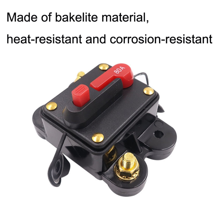 CB2 Car RV Yacht Audio Modification Automatic Circuit Breaker Switch, Specification: 50A - Fuse by PMC TechLife | Online Shopping South Africa | PMC TechLife | Buy Now Pay Later Mobicred
