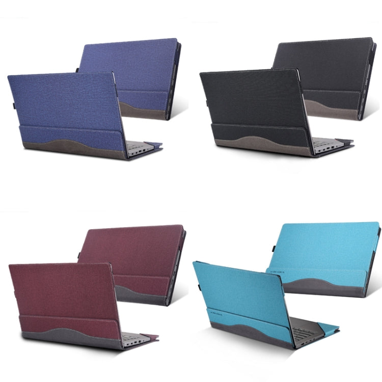 Laptop Leather Anti-Fall Protective Case For HP Envy 13-AQ Ad Ah(Wine Red) - 13.3 inch by PMC TechLife | Online Shopping South Africa | PMC TechLife | Buy Now Pay Later Mobicred