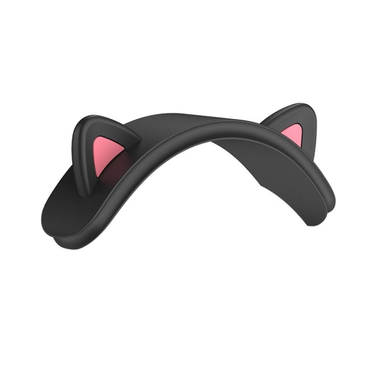 Cat-Ear Silicone Beam Cover For AirPods Max(Black) - For AirPods Max by PMC Jewellery | Online Shopping South Africa | PMC Jewellery