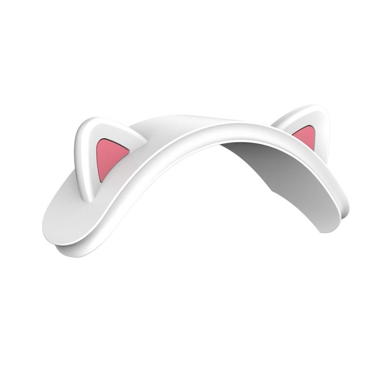 Cat-Ear Silicone Beam Cover For AirPods Max(White) - For AirPods Max by PMC Jewellery | Online Shopping South Africa | PMC Jewellery