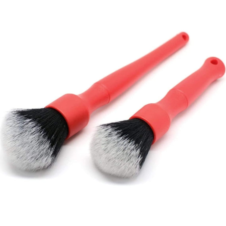 Car Air Conditioner Outlet Brush Interior Cleaning Soft Brush, Specification: Small+Large(Red) - Car washing supplies by PMC TechLife | Online Shopping South Africa | PMC TechLife | Buy Now Pay Later Mobicred
