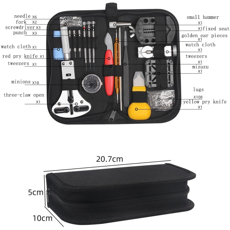 151 In 1 Watch Repair Tool Bag - free shipping - PMC TechLife - Order now!