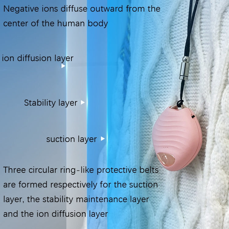 Neck Car Negative Ion Air Purifier(S02 White) - Air Purifiers & Accessories by PMc TechLife | Online Shopping South Africa | PMc TechLife | Buy Now Pay Later Mobicred