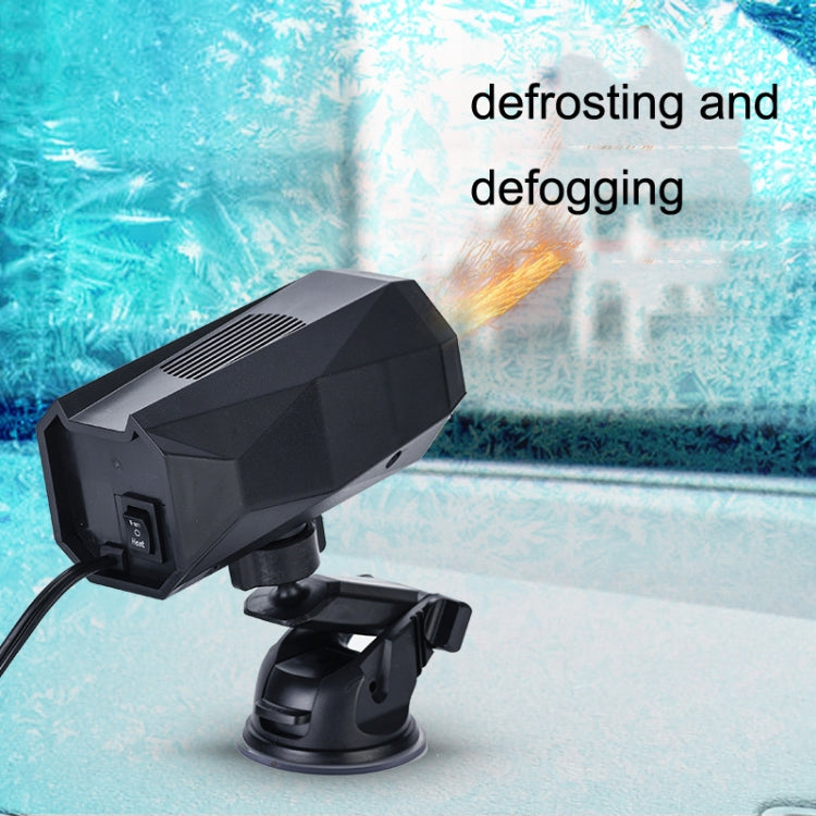 12V Convenient Car Heater Defrosting Snow Defogger(Black) - Heating & Fans by PMC Jewellery | Online Shopping South Africa | PMC Jewellery | Buy Now Pay Later Mobicred