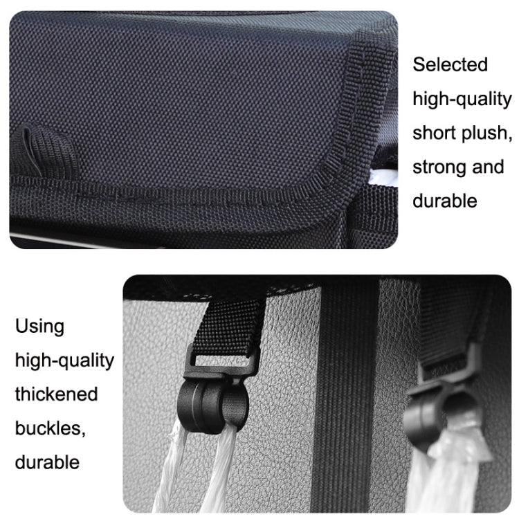 SN720 Car Multifunctional Trash Can Hanging Foldable Storage Bag, Style: Towel Trash Can - Tissue Boxes by PMC TechLife | Online Shopping South Africa | PMC TechLife | Buy Now Pay Later Mobicred