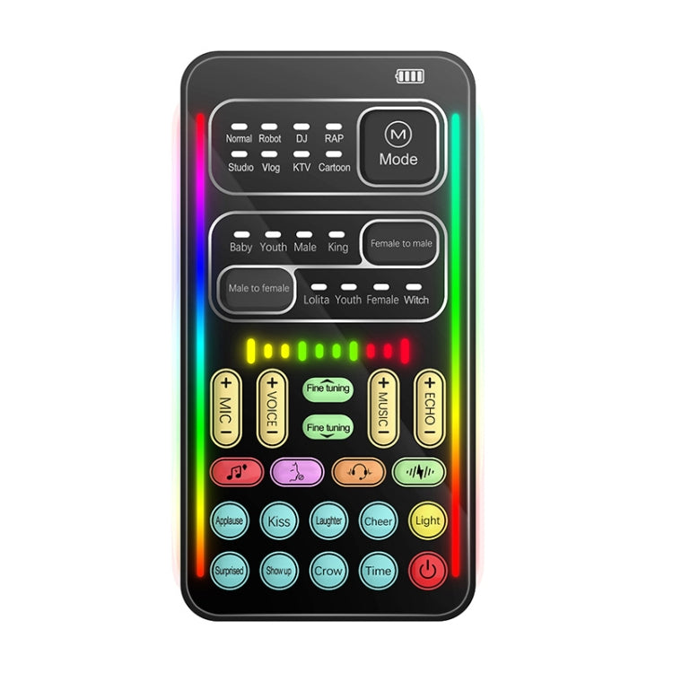 i9  Voice Changer Game Live Broadcast Mobile Computer Sound Card - Live Sound Effects Processors by PMC TechLife | Online Shopping South Africa | PMC TechLife | Buy Now Pay Later Mobicred
