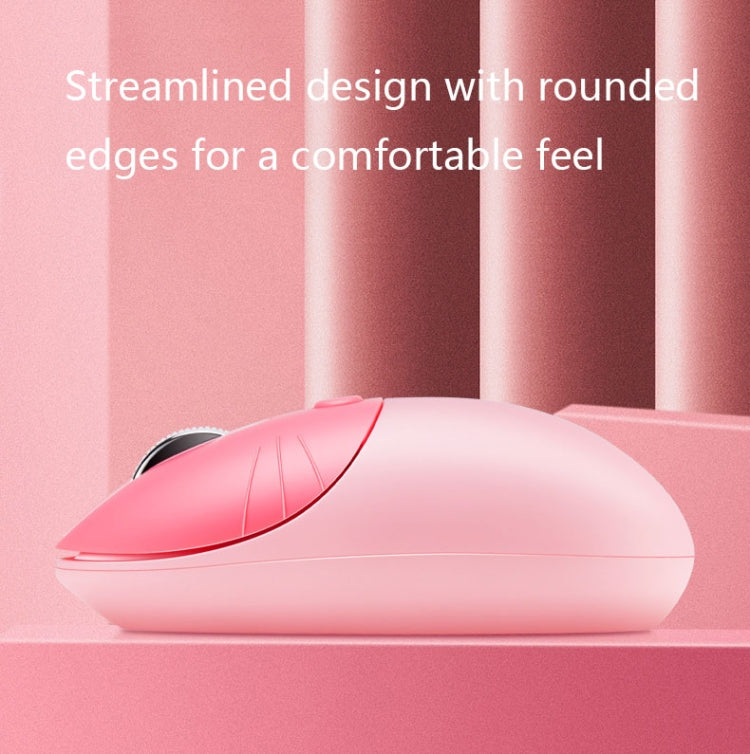 M3 3 Keys Cute Silent Laptop Wireless Mouse, Spec: Bluetooth Wireless Version (Milk Tea) - Wireless Mice by PMC Jewellery | Online Shopping South Africa | PMC Jewellery | Buy Now Pay Later Mobicred