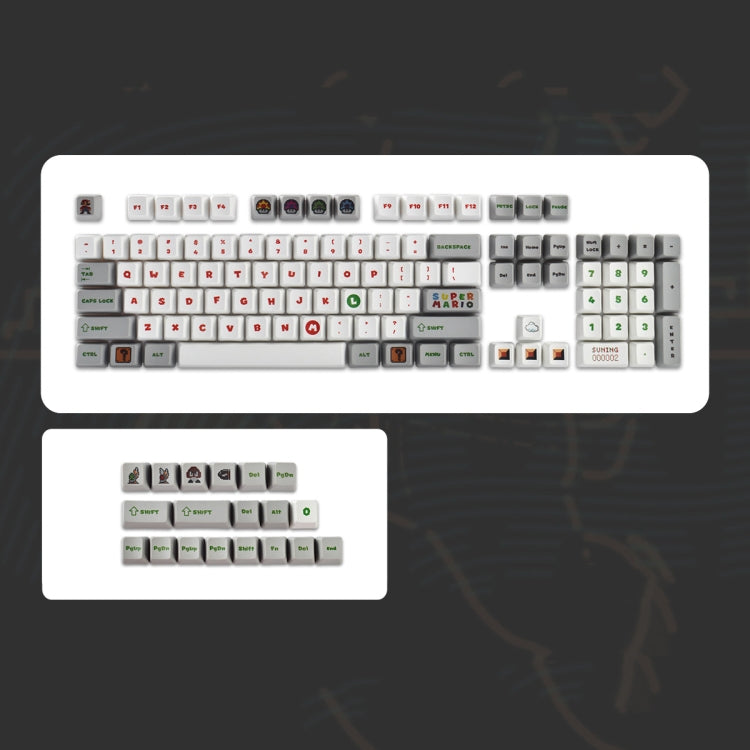 Dye Sublimation Heat Transfer Keycaps For Mechanical Keyboard(Mario 962) - Silicone / Sticker by PMC Jewellery | Online Shopping South Africa | PMC Jewellery | Buy Now Pay Later Mobicred