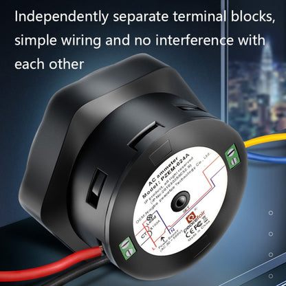 Peacefair PZEM-024A 100A Circular LCD AC Digital Ammeter, Specification: Open and Closed CT - Current & Voltage Tester by Peacefair | Online Shopping South Africa | PMC Jewellery | Buy Now Pay Later Mobicred