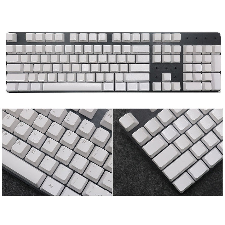 Mechanical Keyboard Laser PBT Keycap White Front Words - Other by PMC Jewellery | Online Shopping South Africa | PMC Jewellery | Buy Now Pay Later Mobicred