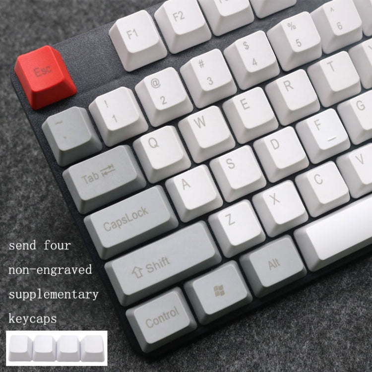 Mechanical Keyboard Laser PBT Keycap Titanium Black Front Words - Other by PMC Jewellery | Online Shopping South Africa | PMC Jewellery | Buy Now Pay Later Mobicred