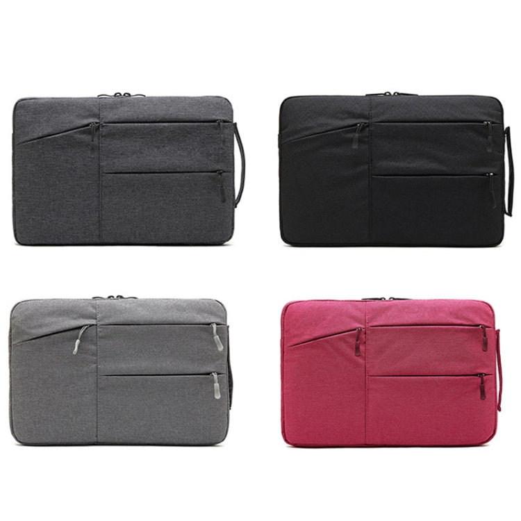 Zipper Type Polyester Business Laptop Liner Bag, Size: 15.6 Inch(Dark Gray) - 15.6 - 17 inch by PMC Jewellery | Online Shopping South Africa | PMC Jewellery | Buy Now Pay Later Mobicred