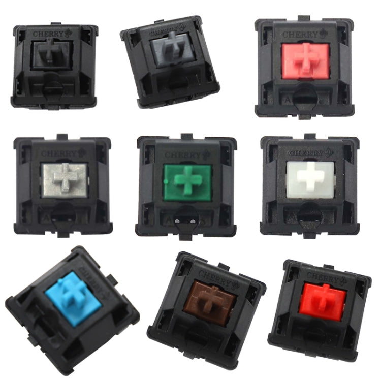 10PCS Cherry Shaft MX Switch Linear Keyboard Shaft, Color: Green Shaft - Other by PMC Jewellery | Online Shopping South Africa | PMC Jewellery | Buy Now Pay Later Mobicred