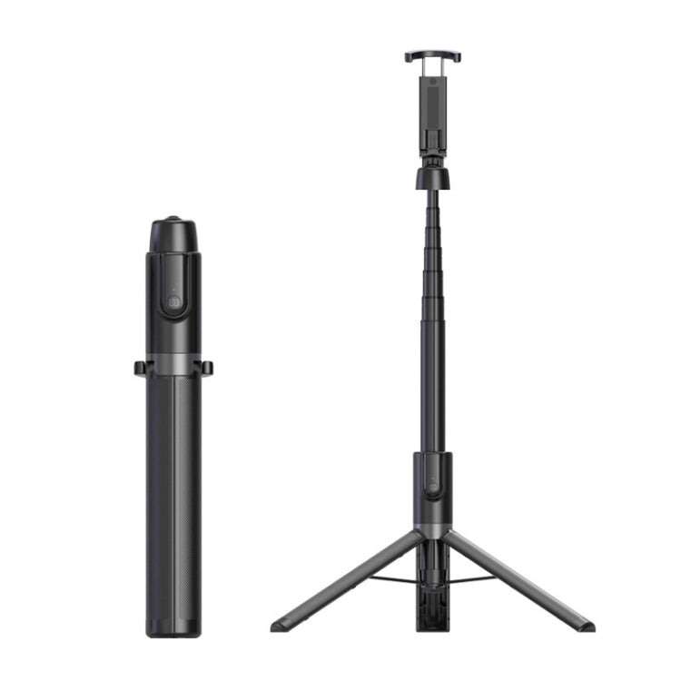 Desktop Multi-Function Live 1.3m Tripod Portable Integrated Bluetooth Selfie Rod(Black) - Selfie Sticks by PMC TechLife | Online Shopping South Africa | PMC TechLife | Buy Now Pay Later Mobicred