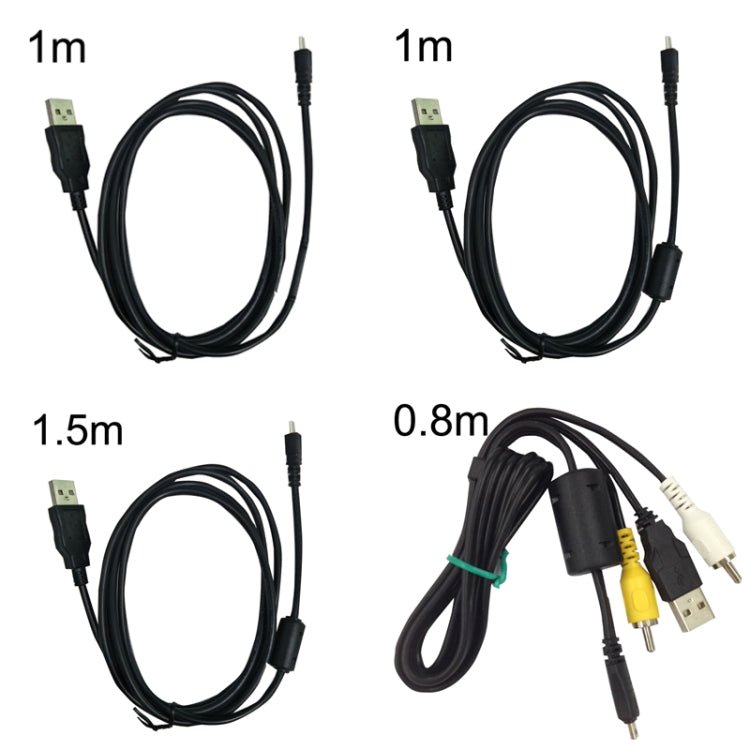 20 PCS 8Pin SLR Camera Cable USB Data Cable For Nikon UC-E6, Length: 1.5m With Magnetic Ring -  by PMC TechLife | Online Shopping South Africa | PMC TechLife | Buy Now Pay Later Mobicred