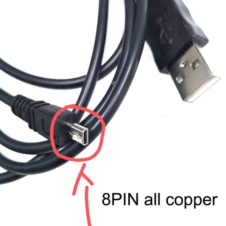 20 PCS 8Pin SLR Camera Cable USB Data Cable For Nikon UC-E6, Length: 1m Without Magnetic Ring -  by PMC TechLife | Online Shopping South Africa | PMC TechLife | Buy Now Pay Later Mobicred