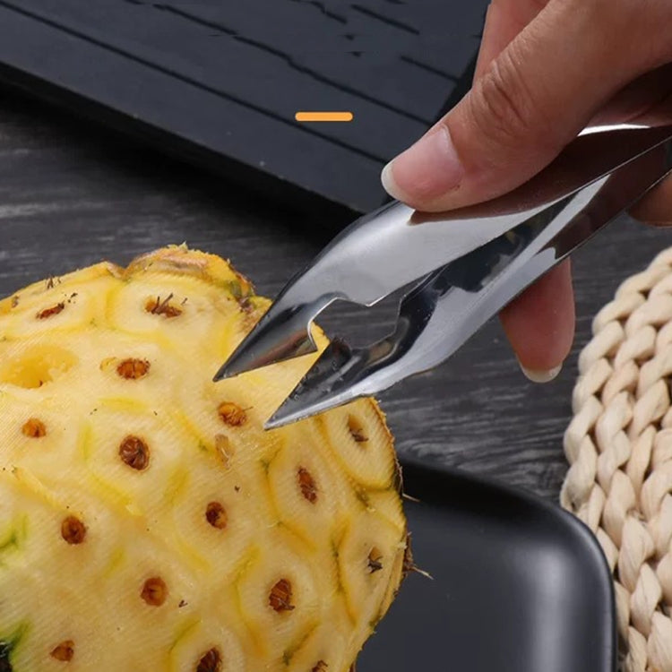 4 In 1 Stainless Steel Pineapple Knife Fruit Knife Sugar Cane Peeler - Cutter & Peeler by PMC TechLife | Online Shopping South Africa | PMC TechLife | Buy Now Pay Later Mobicred