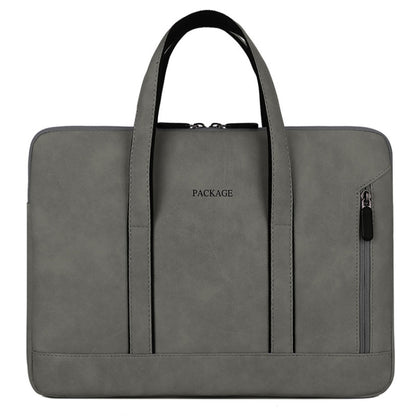 Q5 PU Waterproof and Wear-resistant Laptop Liner Bag, Size: 15 / 15.4 / 15.6 inch(Dark Gray) - 15 inch by PMC Jewellery | Online Shopping South Africa | PMC Jewellery | Buy Now Pay Later Mobicred