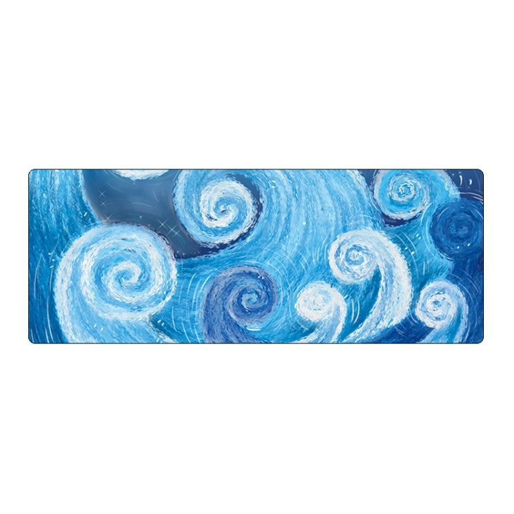 300x800x5mm Locked Large Desk Mouse Pad(7 Waves) - Mouse Pads by PMC TechLife | Online Shopping South Africa | PMC TechLife