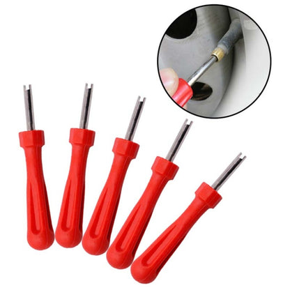 10 PCS Car Tire Electric Vehicle Valve Cap Bicycle Valve Core Switch, Style: Single Head Long - Hand Tool Sets by PMC Jewellery | Online Shopping South Africa | PMC Jewellery | Buy Now Pay Later Mobicred