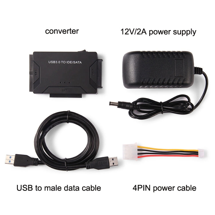 USB3.0 To SATA / IDE Easy Drive Cable External Hard Disk Adapter, Specification: AU  Plug - USB to IDE / SATA by PMC Jewellery | Online Shopping South Africa | PMC Jewellery | Buy Now Pay Later Mobicred